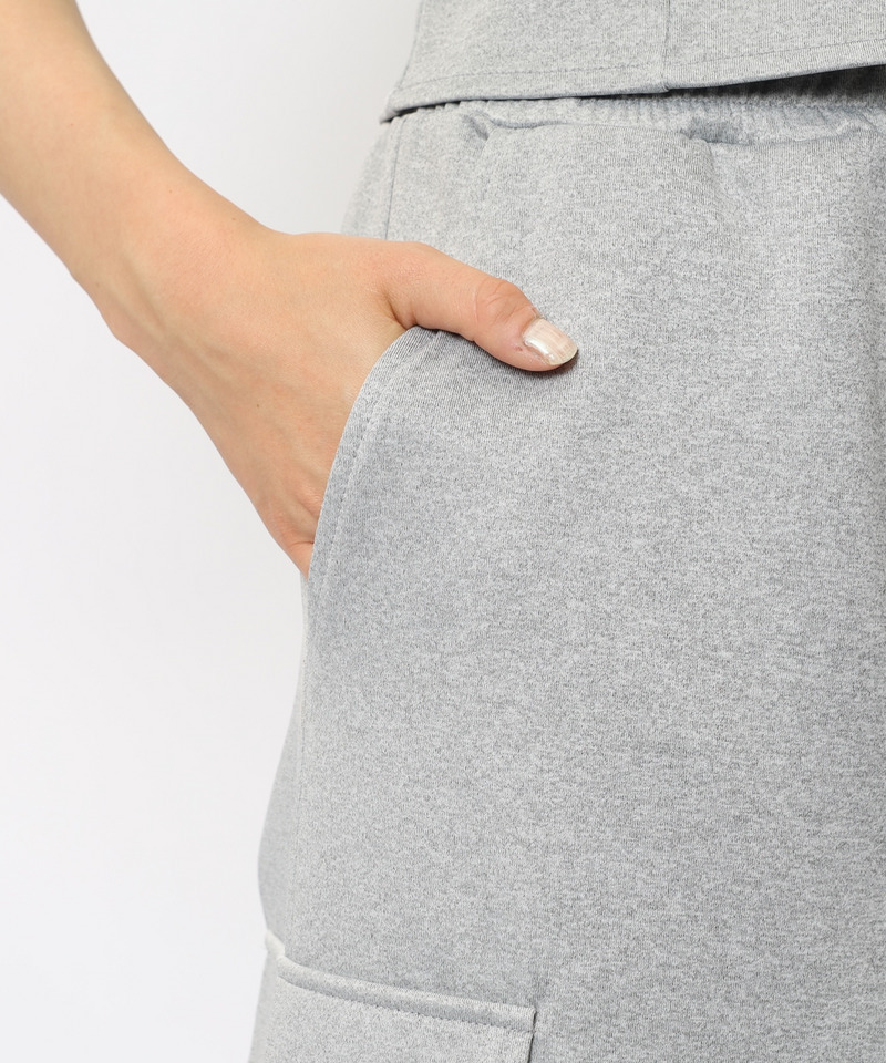 ダブルZIPキャミパンツセットアップ 詳細画像 グレー 16