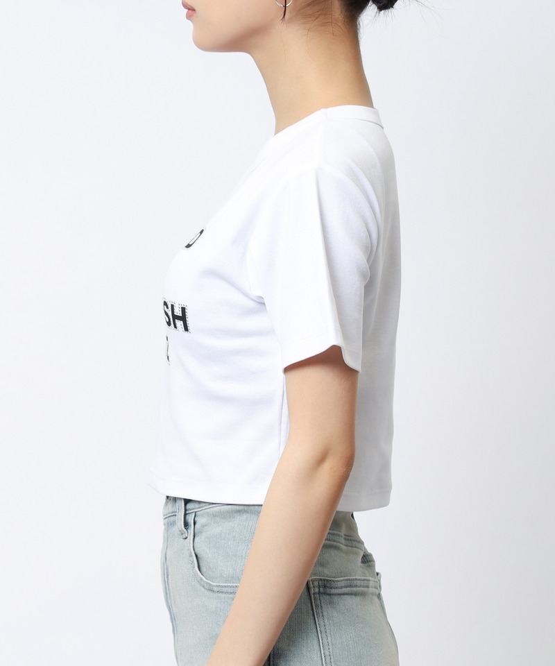 ラインストーンロゴミニTシャツ 詳細画像 ホワイト 11
