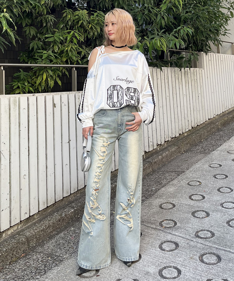 Mynaradox Avenデニムパンツ 詳細画像 デニムブルー 6