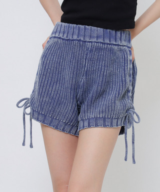 ブリーチニットショートパンツ