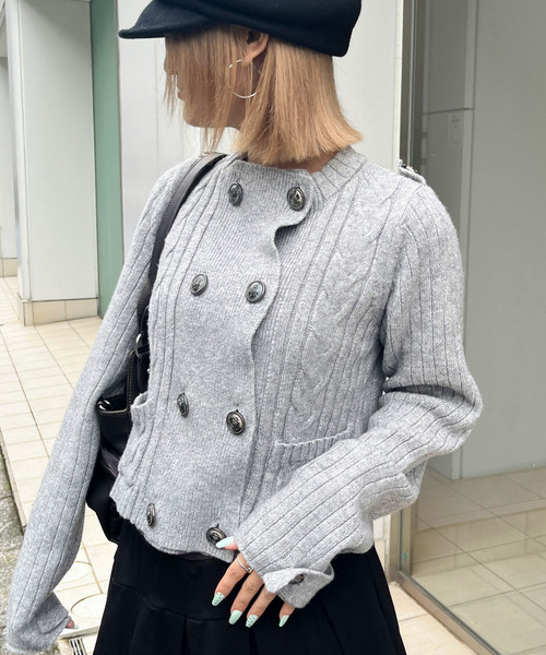 ナポレオンニットトップス