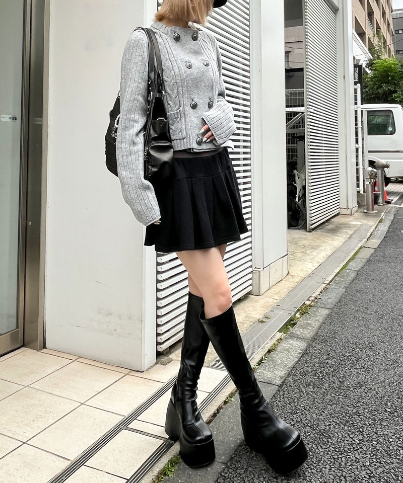 ナポレオンニットトップス 詳細画像 グレー 5