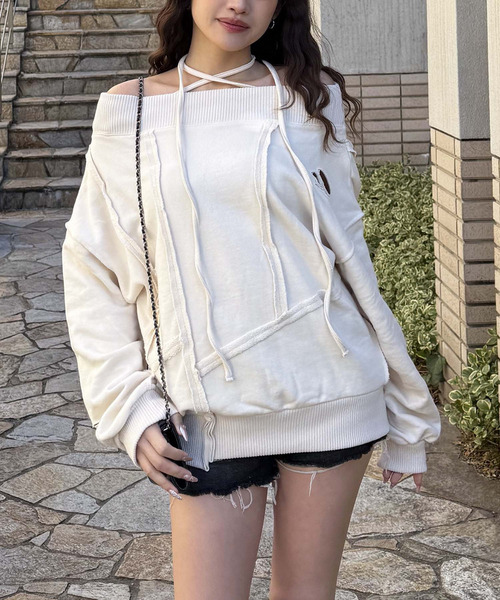 チョーカーピグメントオーバーチュニック 詳細画像