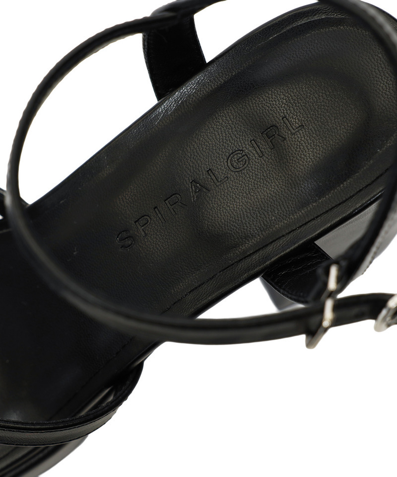 2WAY厚底サンダルカバーブーツ 詳細画像 ブラック 24