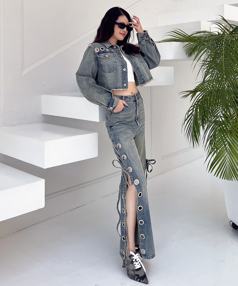 ポインテッドスニーカーミュール 詳細画像 カーキ系 2