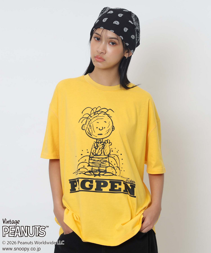 【PEANUTS/PIGPEN】ピッグペンＴシャツ 詳細画像 イエロー 1
