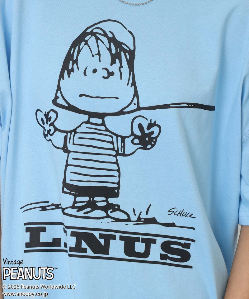 【PEANUTS/LINUS】ライナスＴシャツ 詳細画像 ブルー 13