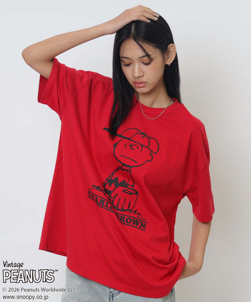 【PEANUTS/CHARIE BROWN】チャーリーブラウンＴシャツ