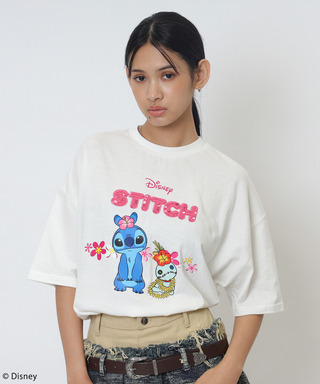 【Disney/ディズニー/スティッチ】オーバーＴシャツ