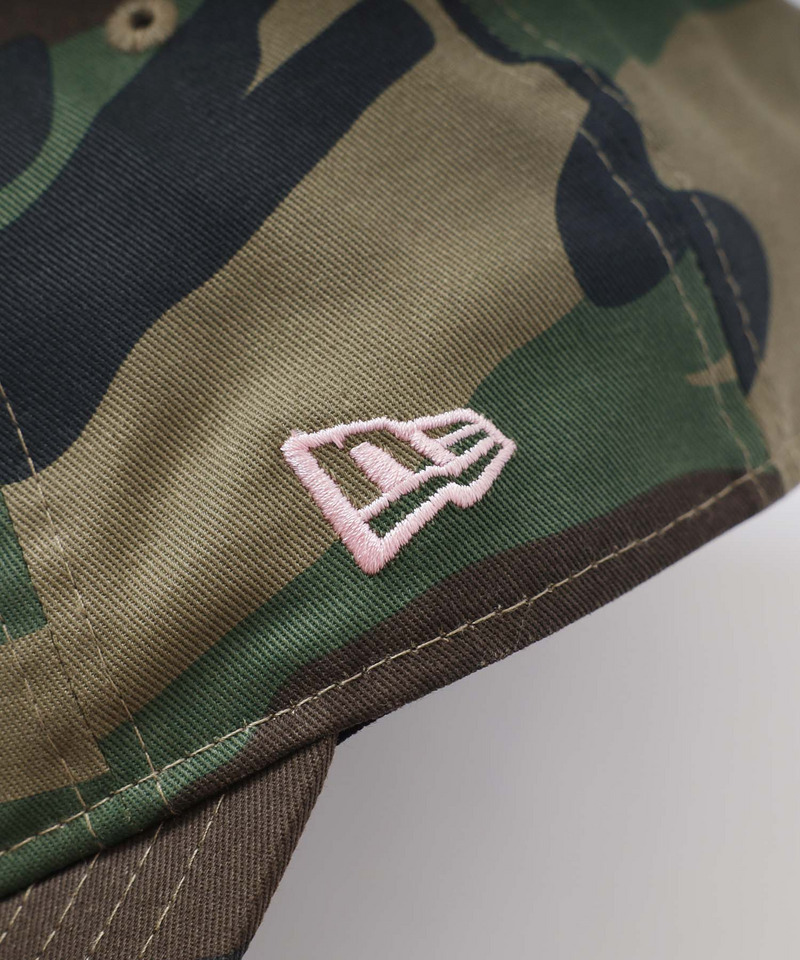 【NEW ERA】MLBロゴ総柄9TWENTYキャップ 詳細画像 カーキ系 7