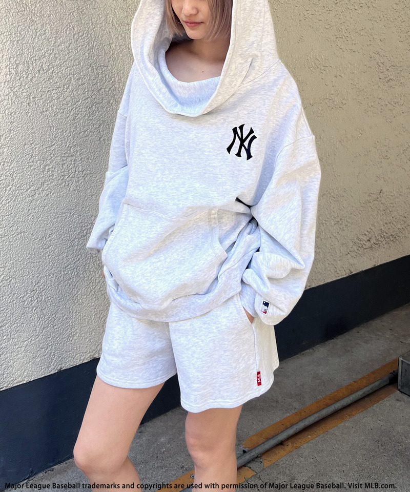 【MLB】2WAYフーディーセットアップ 詳細画像 グレー 18