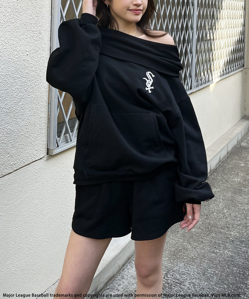 【MLB】2WAYフーディーセットアップ 詳細画像 ブラック 5