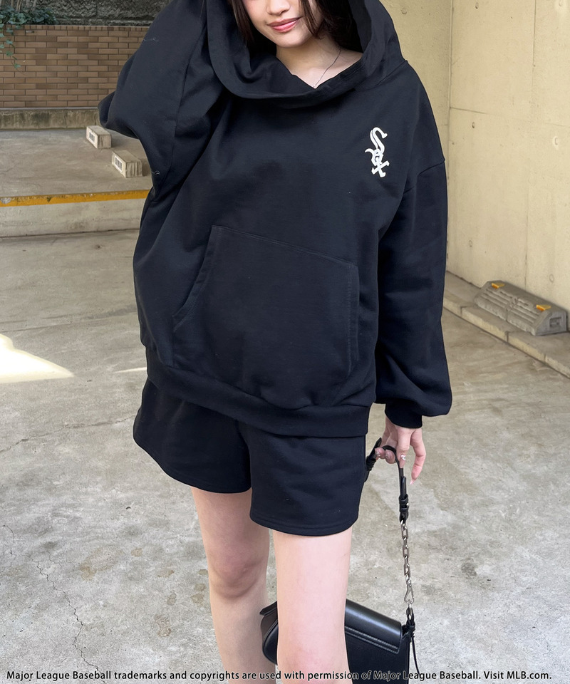 【MLB】2WAYフーディーセットアップ 詳細画像 ブラック 9