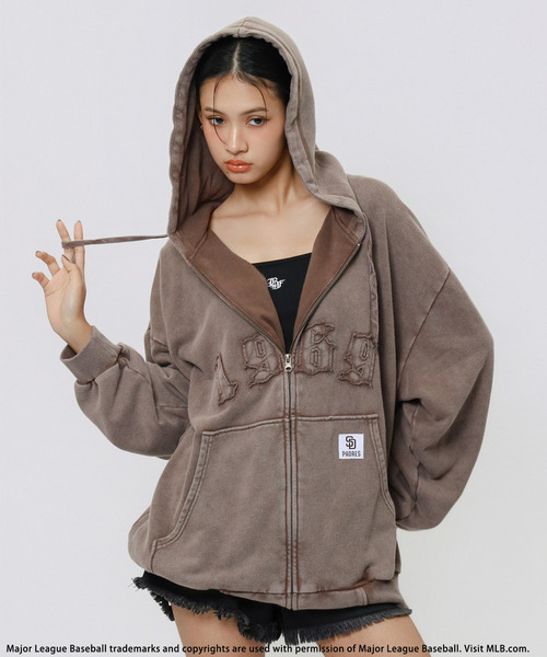 【MLB】ZIPビッグフーディー 詳細画像