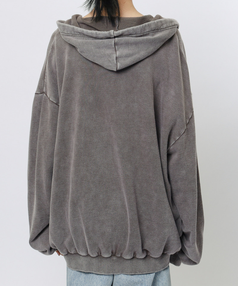 【MLB】ZIPビッグフーディー 詳細画像 ブラック 10