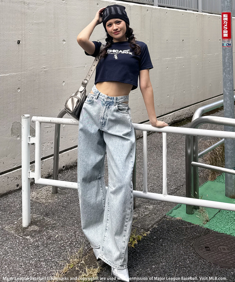 【MLB】プリントロゴTシャツ 詳細画像 ネイビー 6