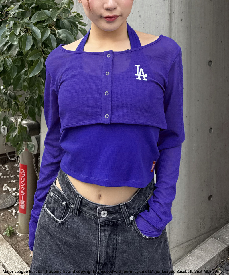 【MLB】ホルタータンクアンサンブル 詳細画像 ブルー 8