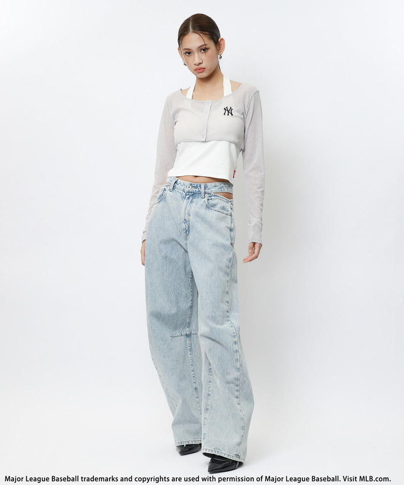 【MLB】ホルタータンクアンサンブル 詳細画像 グレー 3