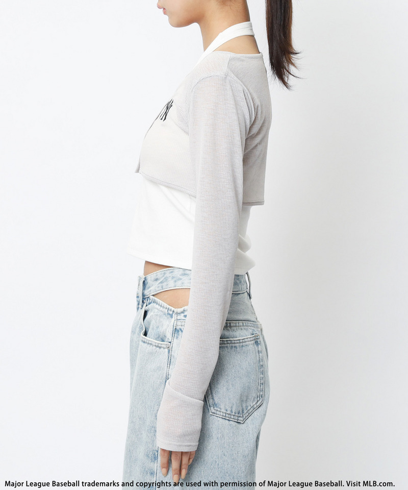 【MLB】ホルタータンクアンサンブル 詳細画像 グレー 8