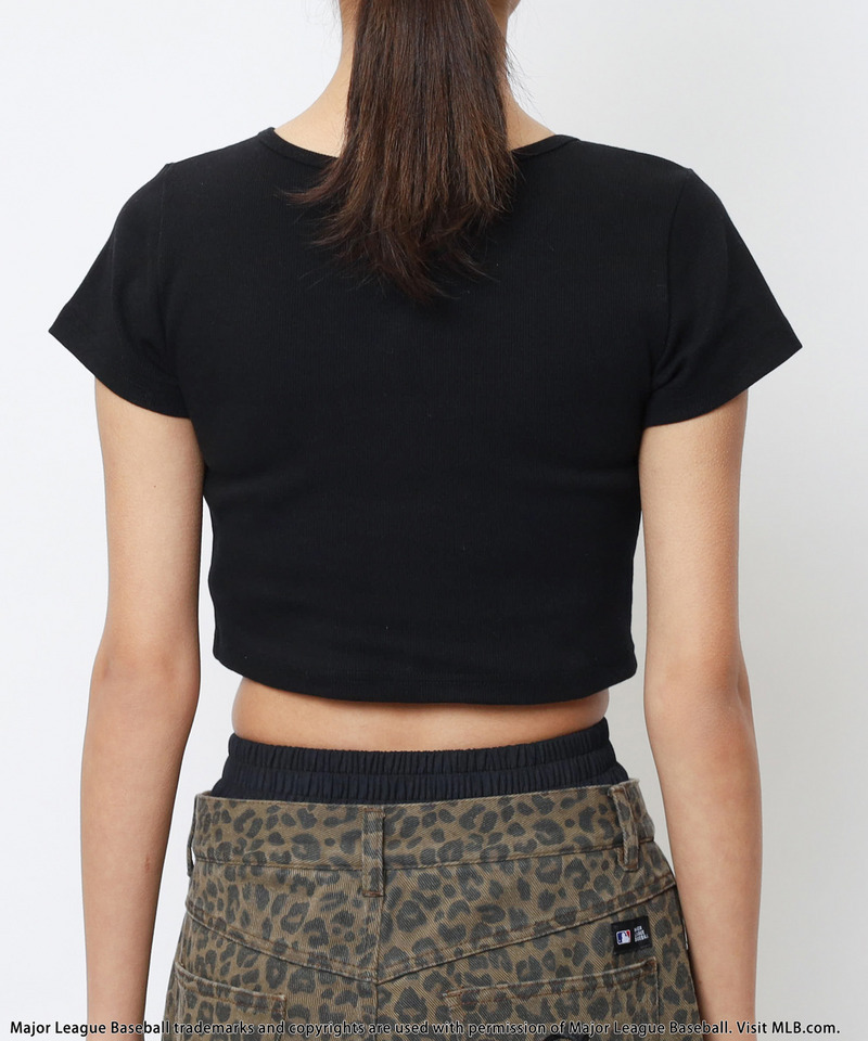 【MLB】ZIPロゴリブトップス 詳細画像 ブラック 7