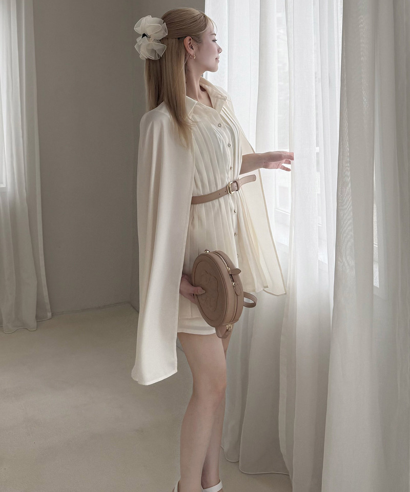 many wayケープブラウスセットアップ 詳細画像 オフホワイト 15