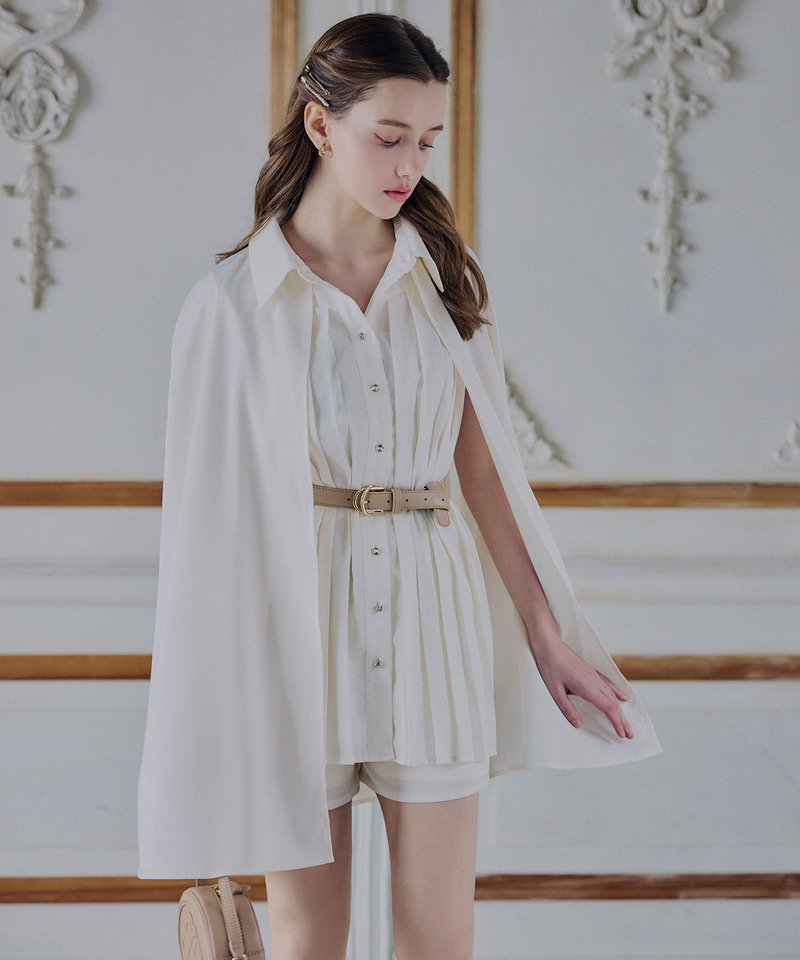 many wayケープブラウスセットアップ 詳細画像 オフホワイト 21