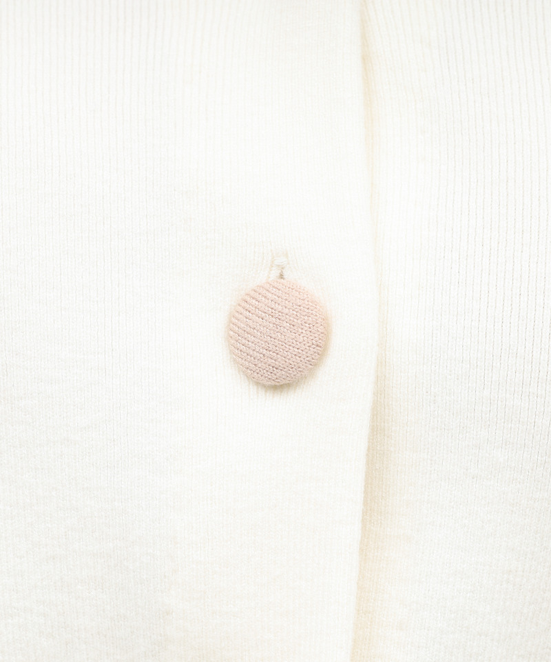 オリジナルロゴ配色カーデトップス 詳細画像 オフホワイト 8