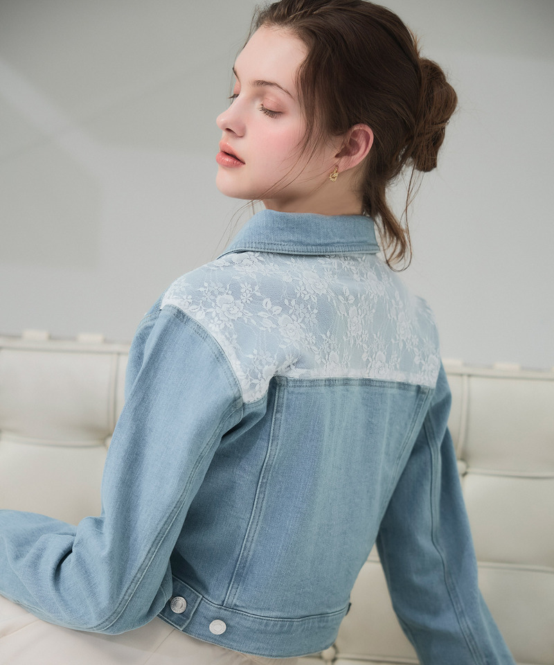 liberty デニムコンパクトジャケット 詳細画像 ブリーチ 2