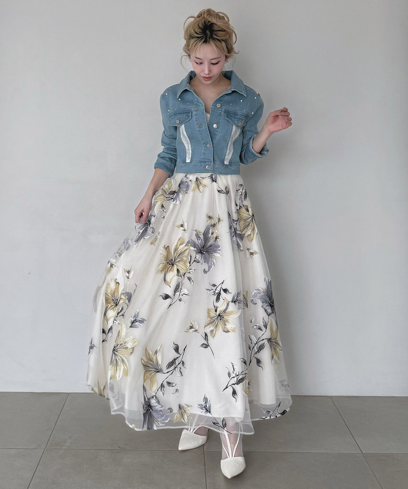 liberty デニムコンパクトジャケット 詳細画像 ブリーチ 7