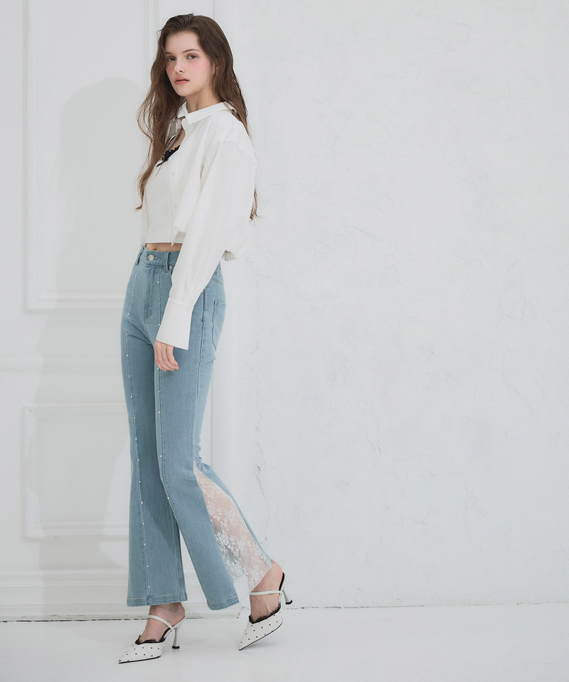 レーストリミングリボンキャミソール 詳細画像 オフホワイト 5