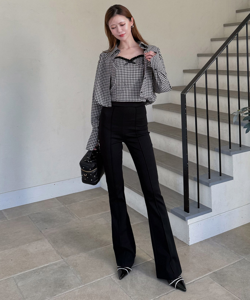 レーストリミングリボンキャミソール 詳細画像 チェック 9