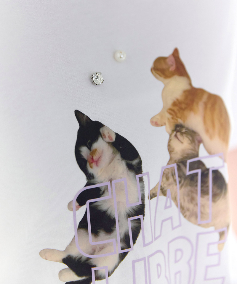 Libre Baby Cat BIG T 詳細画像 オフホワイト 2