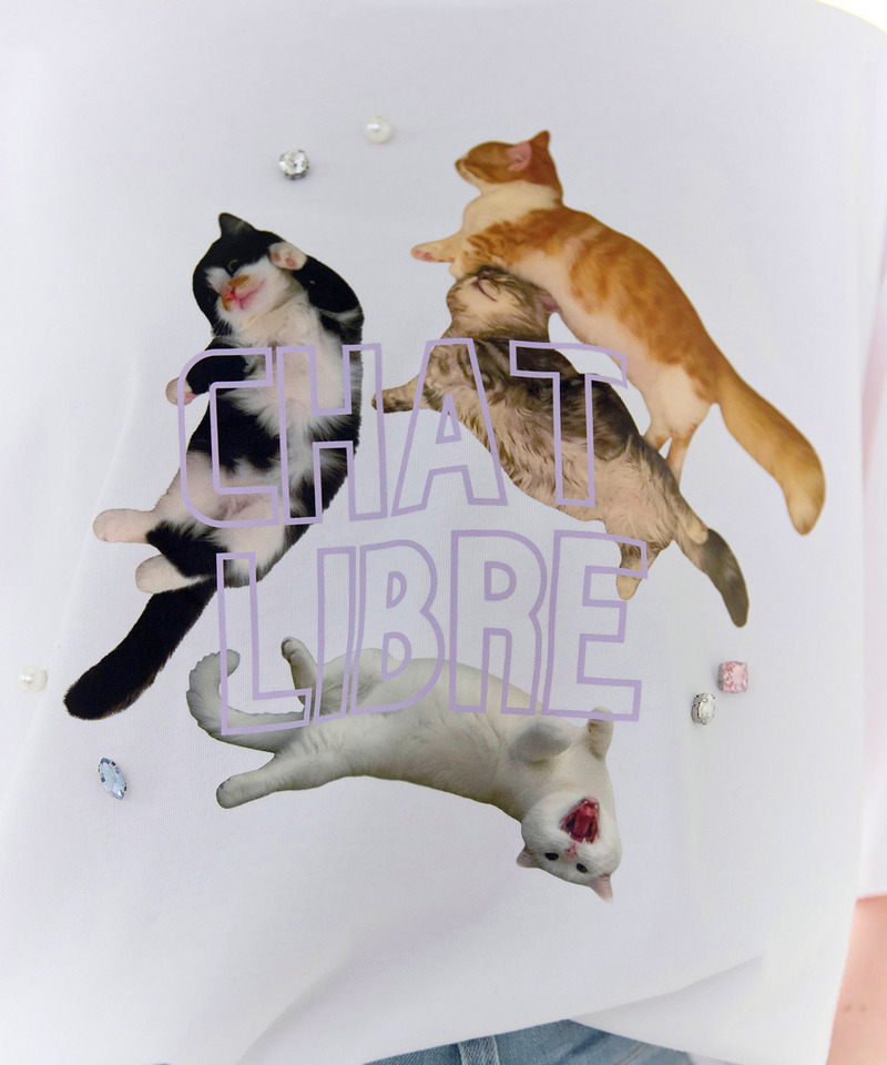 Libre Baby Cat BIG T 詳細画像 オフホワイト 3
