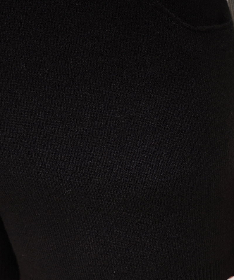 ニットショートパンツ 詳細画像 ブラック 5