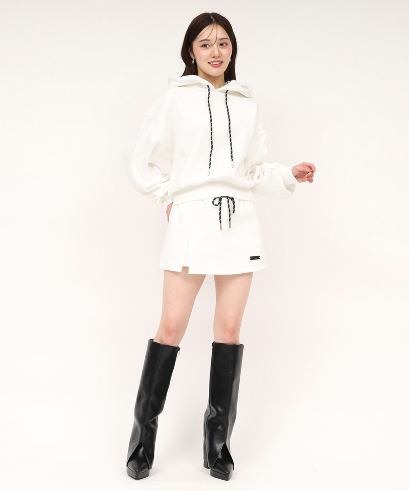 スウェットフーディープルオーバー 詳細画像 オフホワイト 2