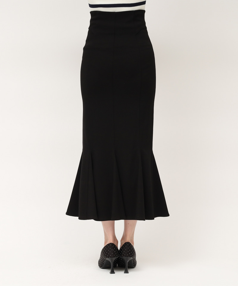 ガムストレッチマーメイドスカート&rsquo;26s 詳細画像 ブラック 3