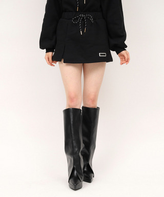 インナーパンツ付スウェットミニスカート