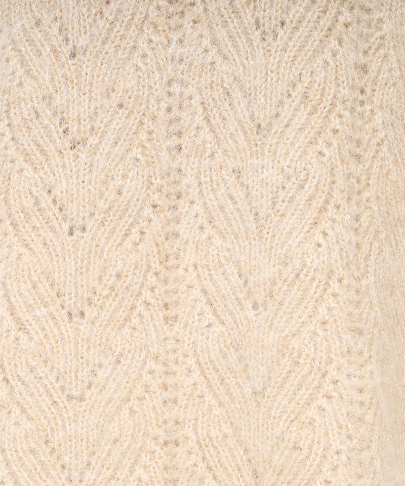 ビッグリボンオフショルニットミニワンピース 詳細画像 ベージュ 6