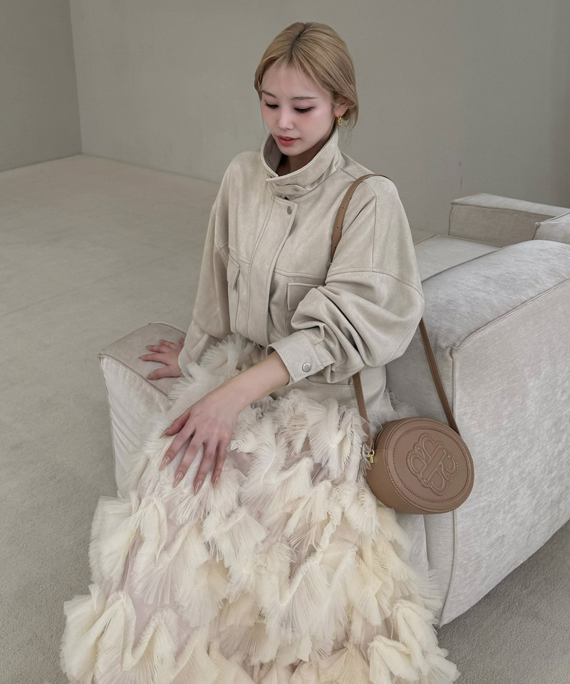 アソートオーバーショートジャケット 詳細画像 ベージュ 3