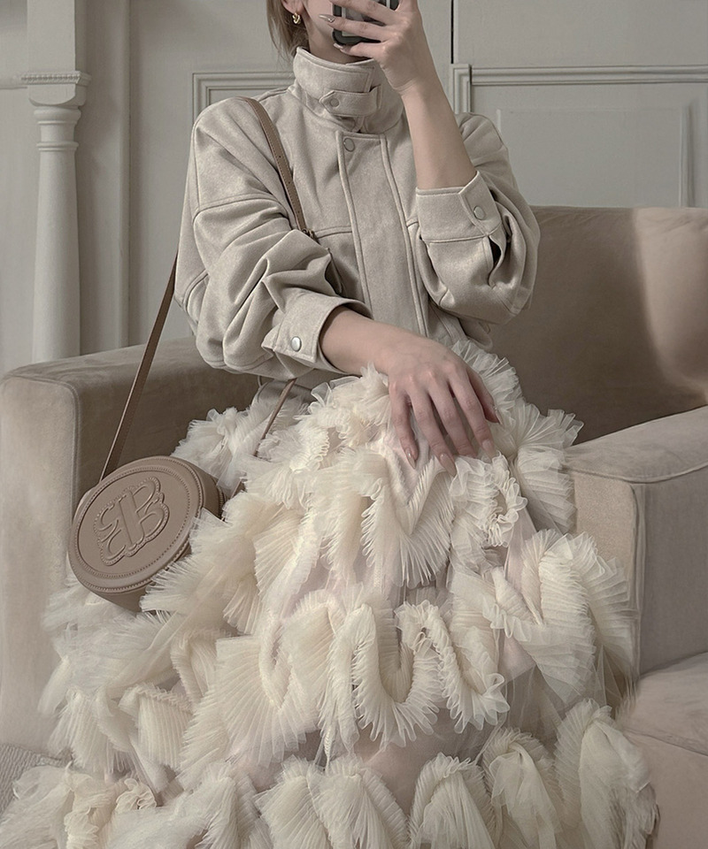 アソートオーバーショートジャケット 詳細画像 ベージュ 4