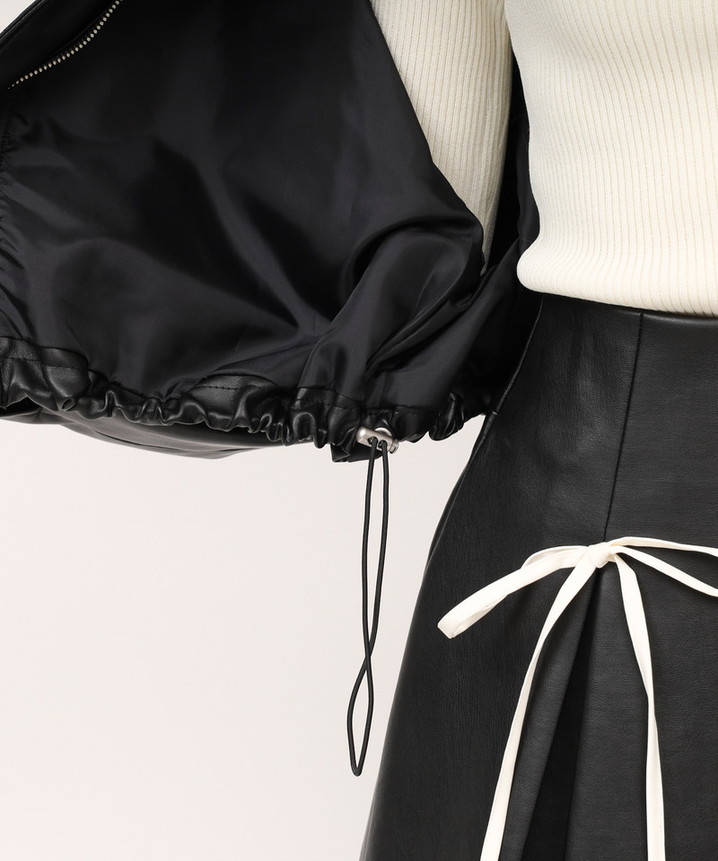 アソートオーバーショートジャケット 詳細画像 ブラック 7