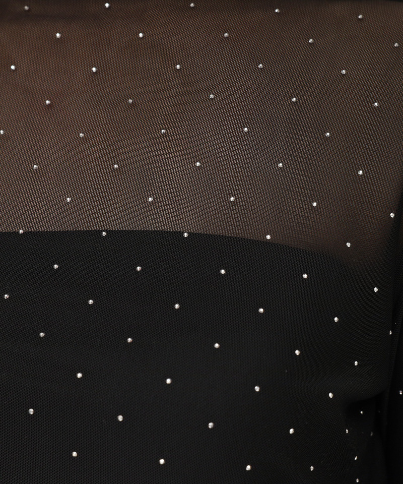 キラキラシアートップス 詳細画像 ブラック 7