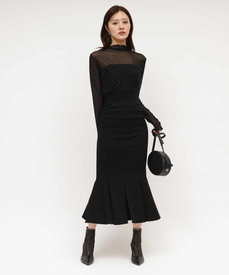 キラキラシアートップス 詳細画像 ブラック 9