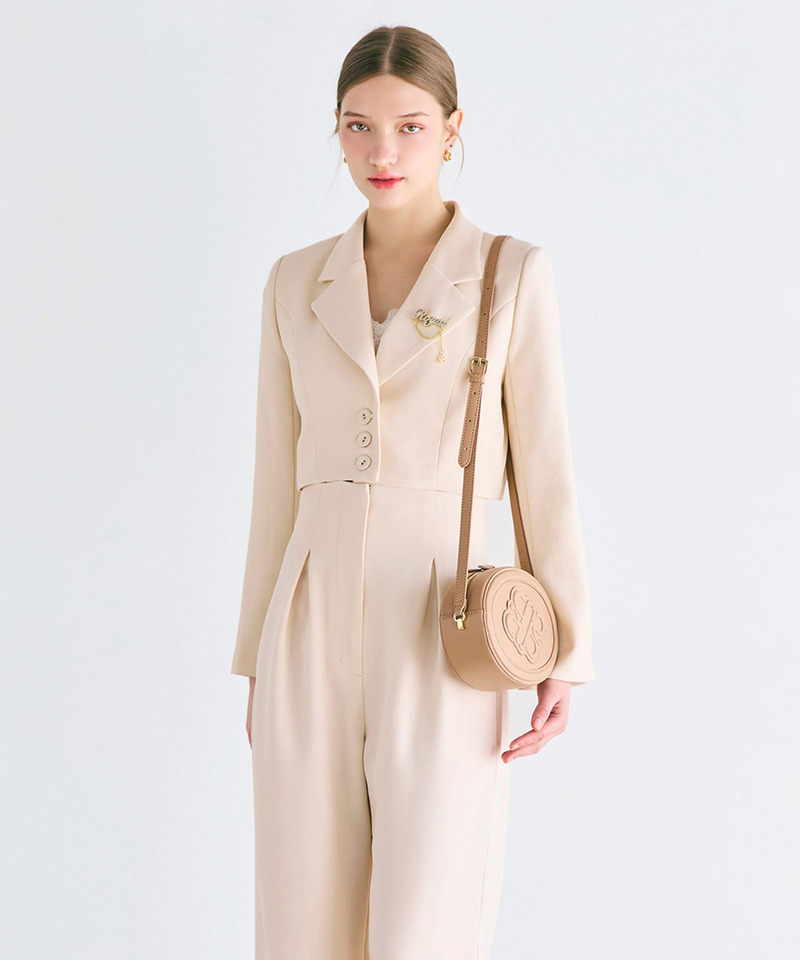 ショートテーラージャケット 詳細画像 オフホワイト 1