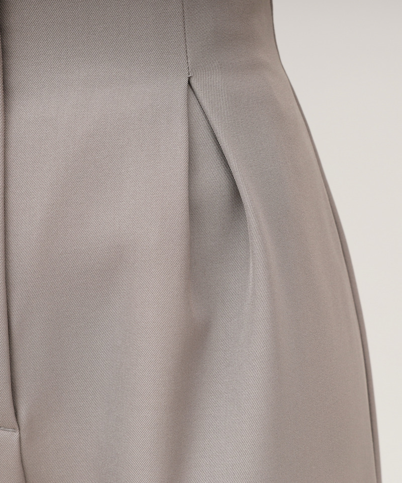 ハイウエストワイドパンツ 詳細画像 グレー 6