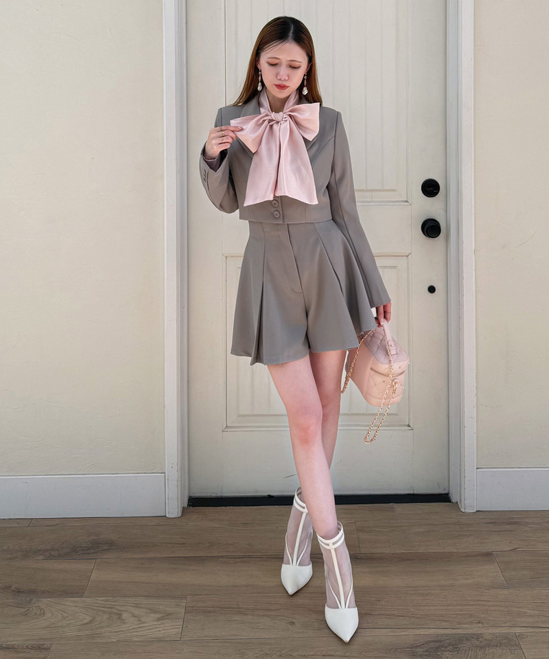 BIGリボンブラウス 詳細画像 ピンク 12