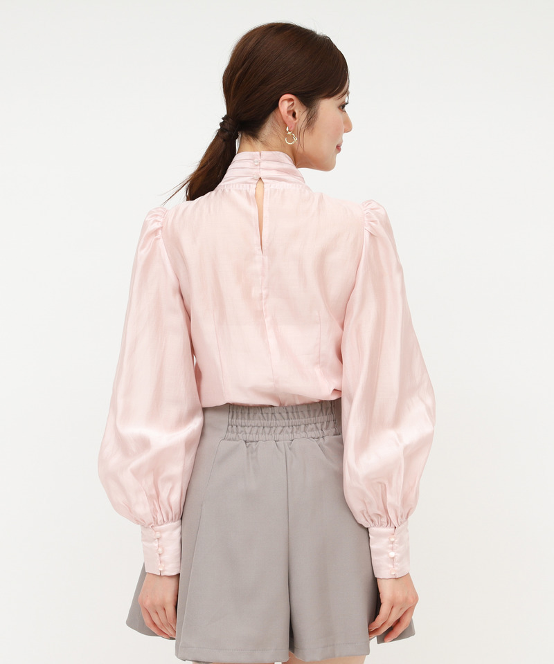 BIGリボンブラウス 詳細画像 ピンク 3