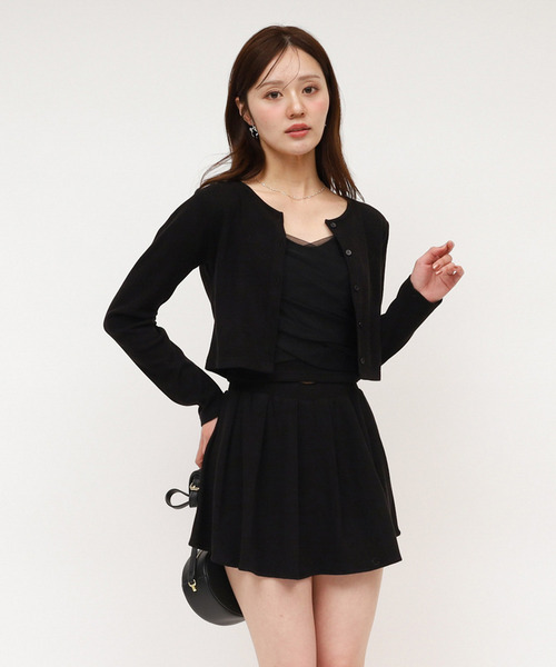 カシュクールチュールキャミアンサンブル 詳細画像