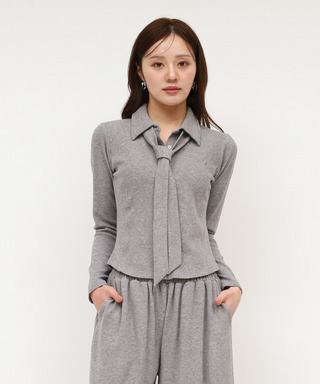 タイ付カットシャツ