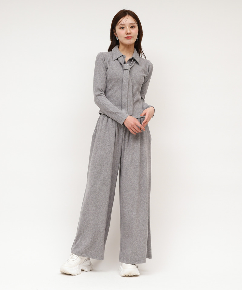 タイ付カットシャツ 詳細画像 グレー 2